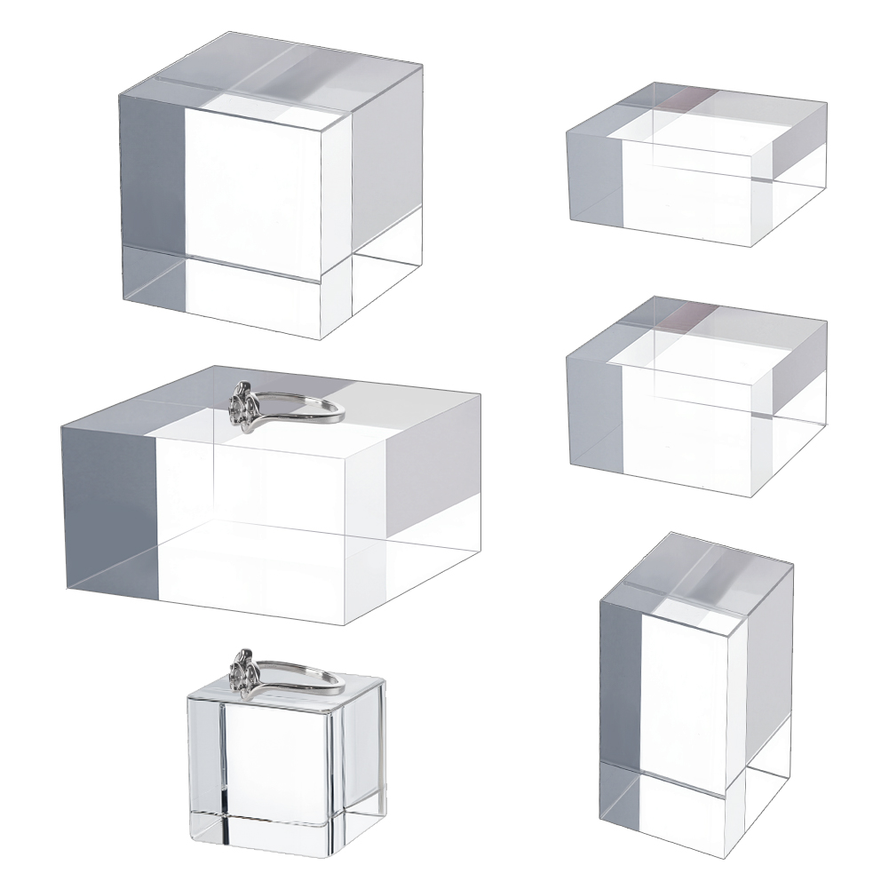 아크릴 블록 디스플레이 소품 진열 장식 액세서리, 1개, 클리어 18,280원
