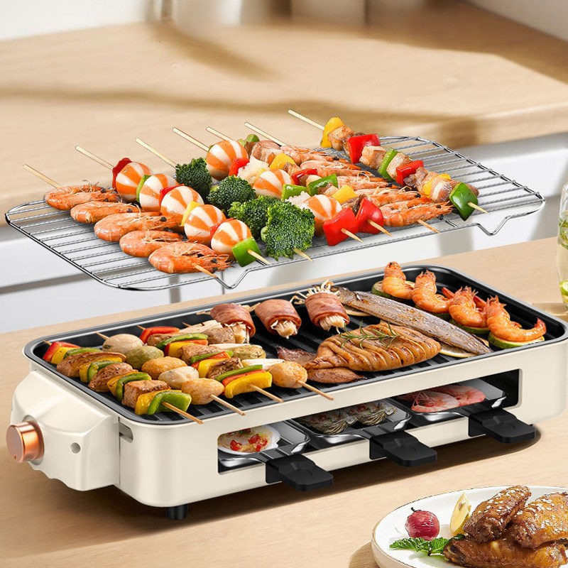 연기안나는 전기그릴 멀티 전기그릴팬 화이트 39,000원