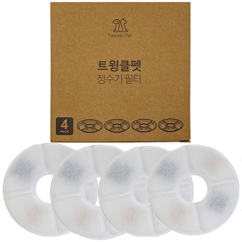트윙클펫 스테인리스 고양이정수기 리필필터 10,020원