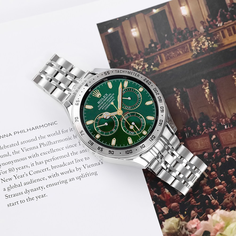 타임스토리 갤럭시워치6 호환 7선 메탈 날개형 스트랩, 실버, 1개 23,900원