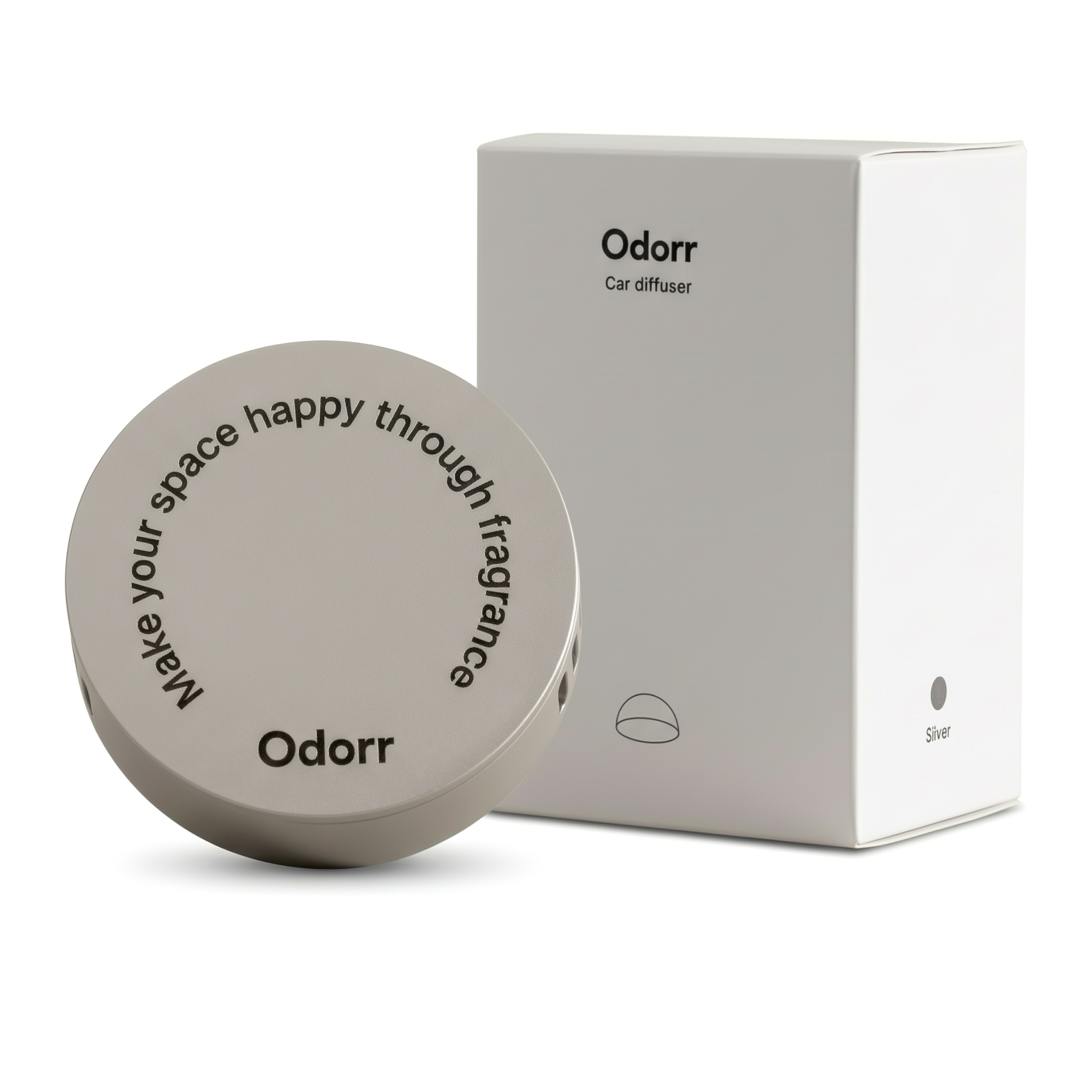 오도르 차량용 방향제 송풍구 디퓨저 실버(무광), 1개, 폴인마호가니 28,900원