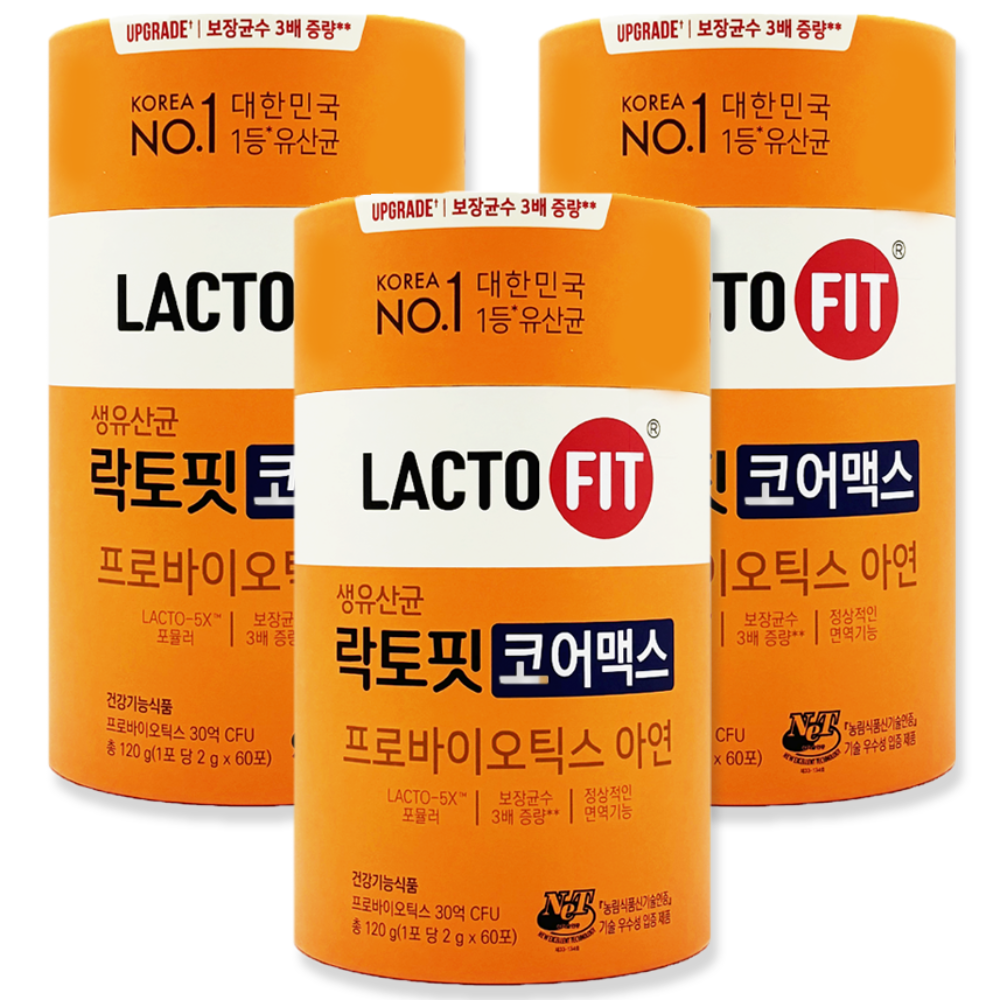 락토핏 생유산균 코어맥스 종근당건강 2g x 60포 42,840원