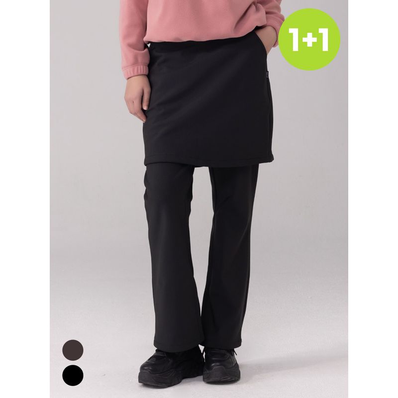 에버라스트 여성 기모 치마바지 부츠컷팬츠 62,250원