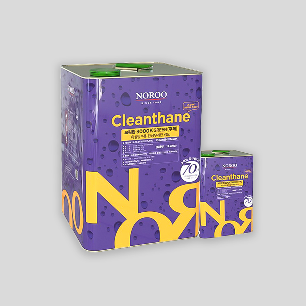 노루페인트 크린탄 3000K 옥상방수용 탄성 우레탄 상도 12.6L 148,200원