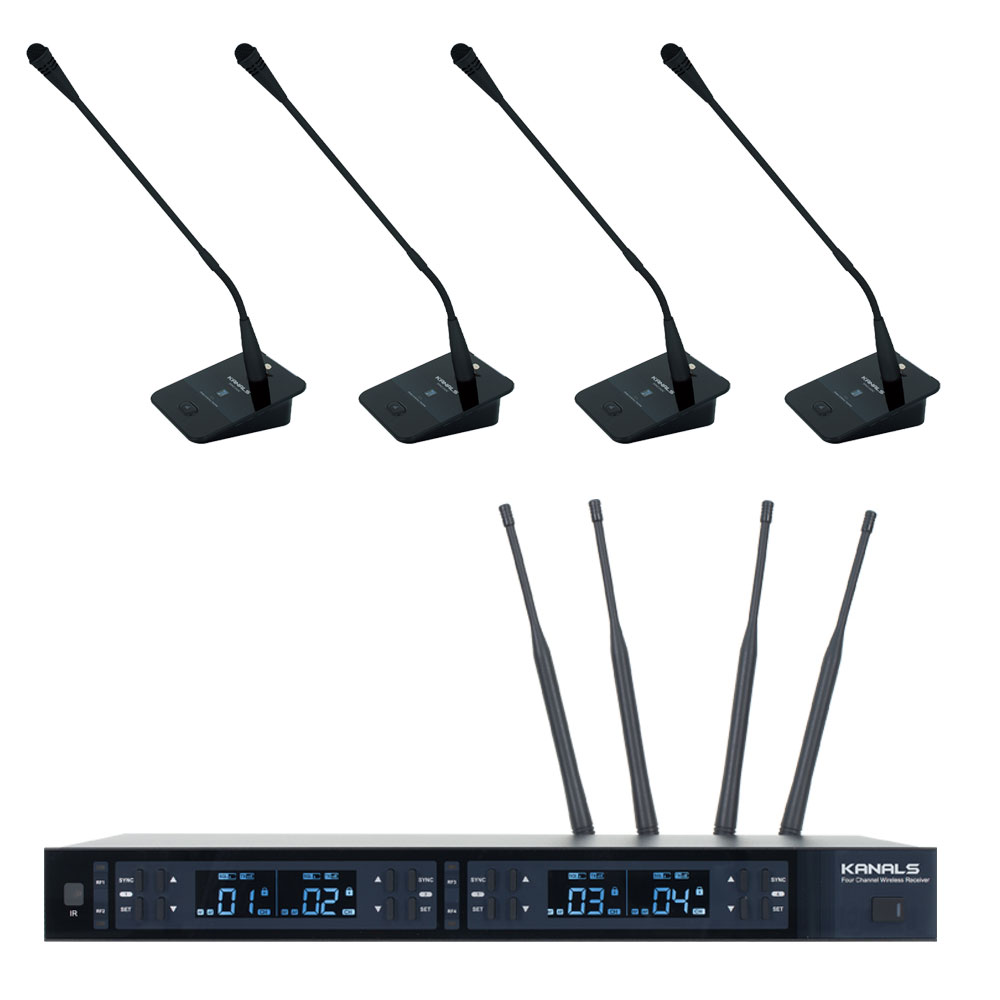 카날스 구즈넥 탁상용 1채널 무선마이크 MWG1500 회의 행사 교회 절 1,590,000원