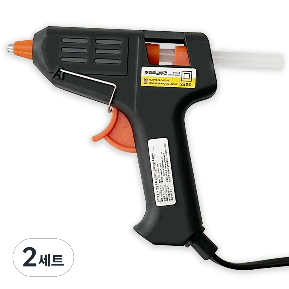 오공 미니 핫멜트 글루건 7mm 소형,글루스틱2P 10,420원