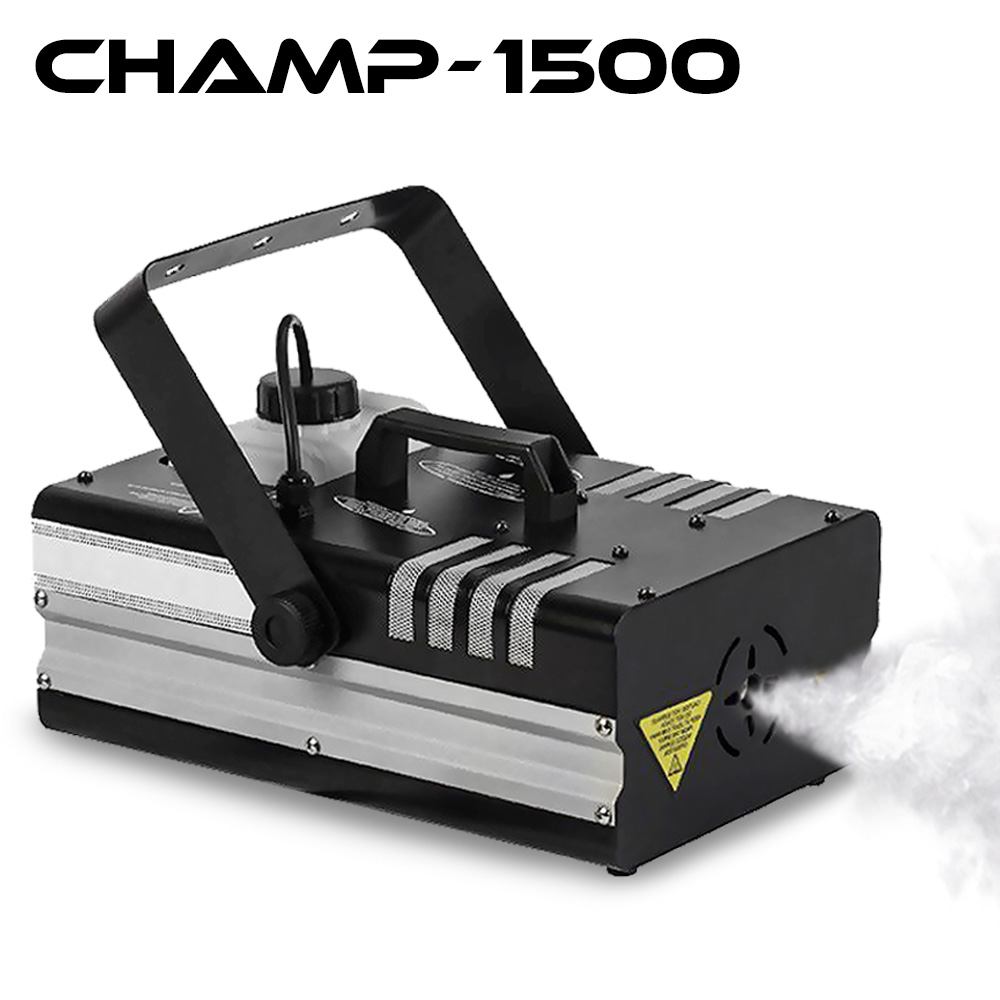 CHAMP-1500  포그머신 스모그머신 무대조명 클럽조명 특수효과연출 타이머 인터벌 조절기능 280,000원