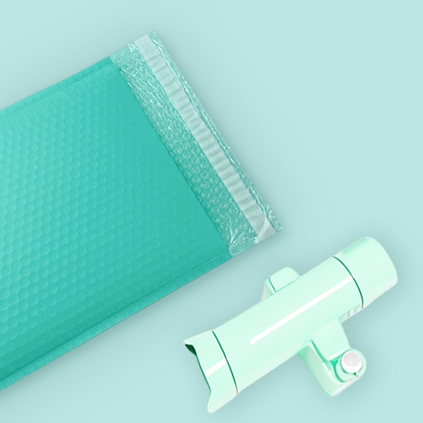 [창조하는 사람들] 무광택배안전봉투 - 파스텔민트 대용량 박스판매, 1개 93,500원