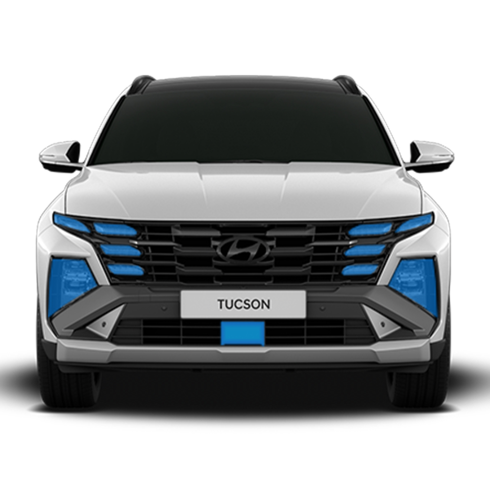 스킨엑스 투싼 NX4 페이스리프트 램프패키지(헤드라이트+데이라이트+전방센서) PPF 차량보호필름, 1개 28,000원