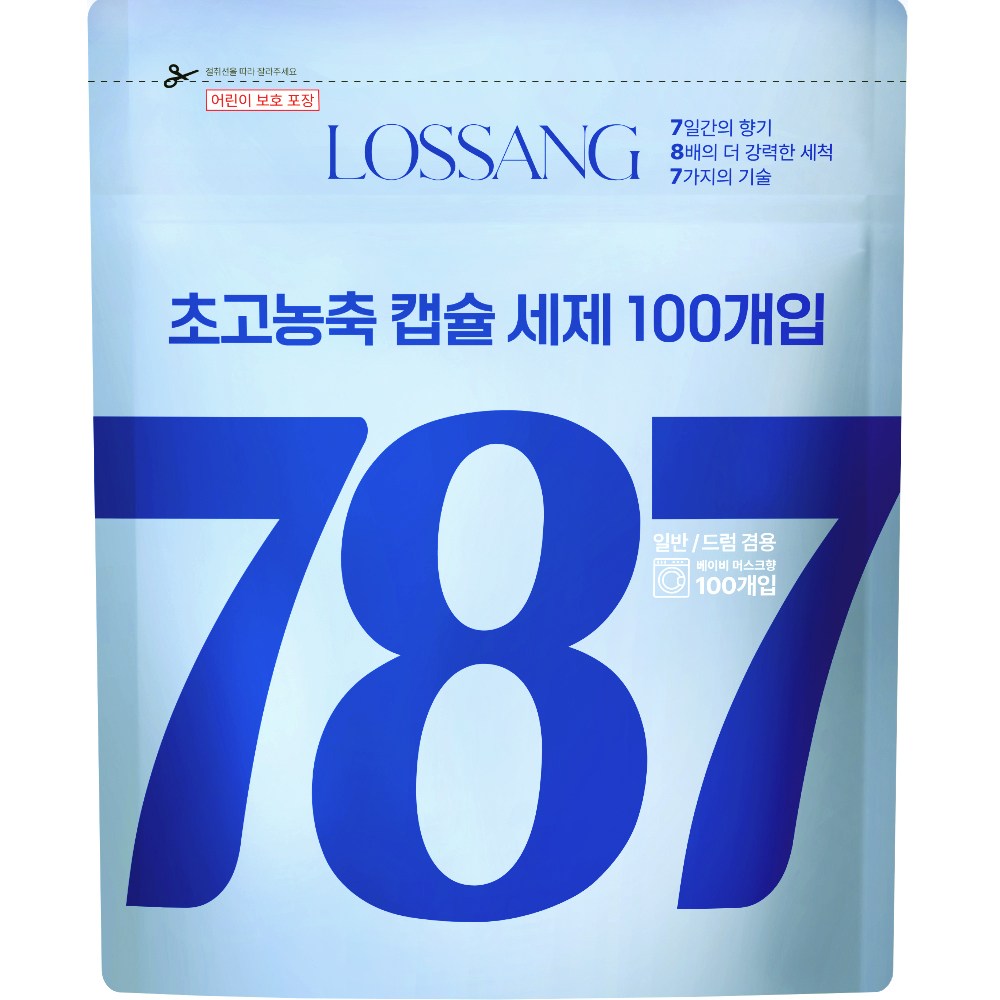 로쌩 딥 클린 초고농축 캡슐세제, 1개, 100개입 15,440원