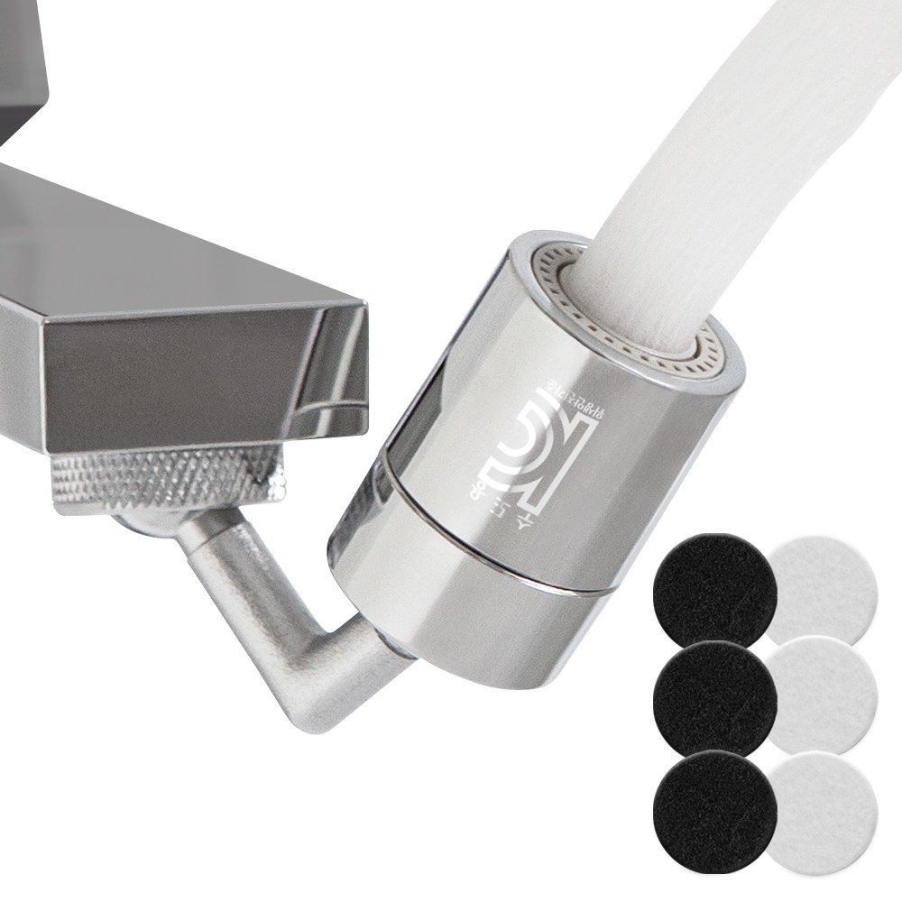 해피달링 720도 세면대 각도조절 워터탭 + 수전 교체 필터 19,900원