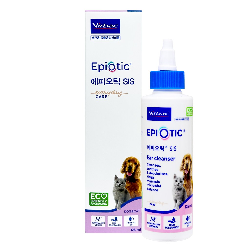 버박 귀세정제 강아지 귀청소 고양이 강아지 이어클리너 에피오틱 29,850원