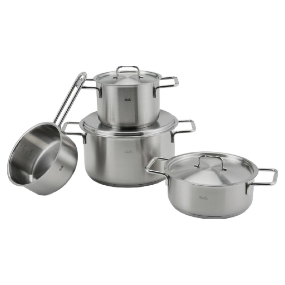 휘슬러 인덕션 함부르크 메탈 4종, 단일 색상, 스튜팟 16cm + 24cm + 소스팬 16cm + 캐서롤 20cm, 1세트 399,000원