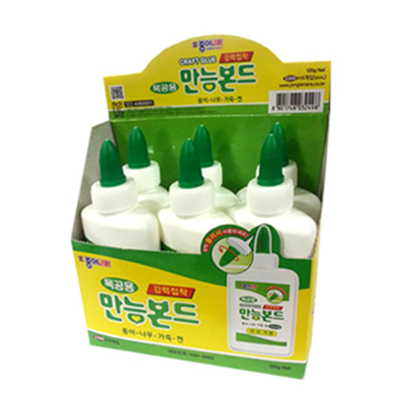 아인몰_문구 종이나라 만능본드 120g/032498/1갑 6개입/목공풀/공예용 풀 14,150원