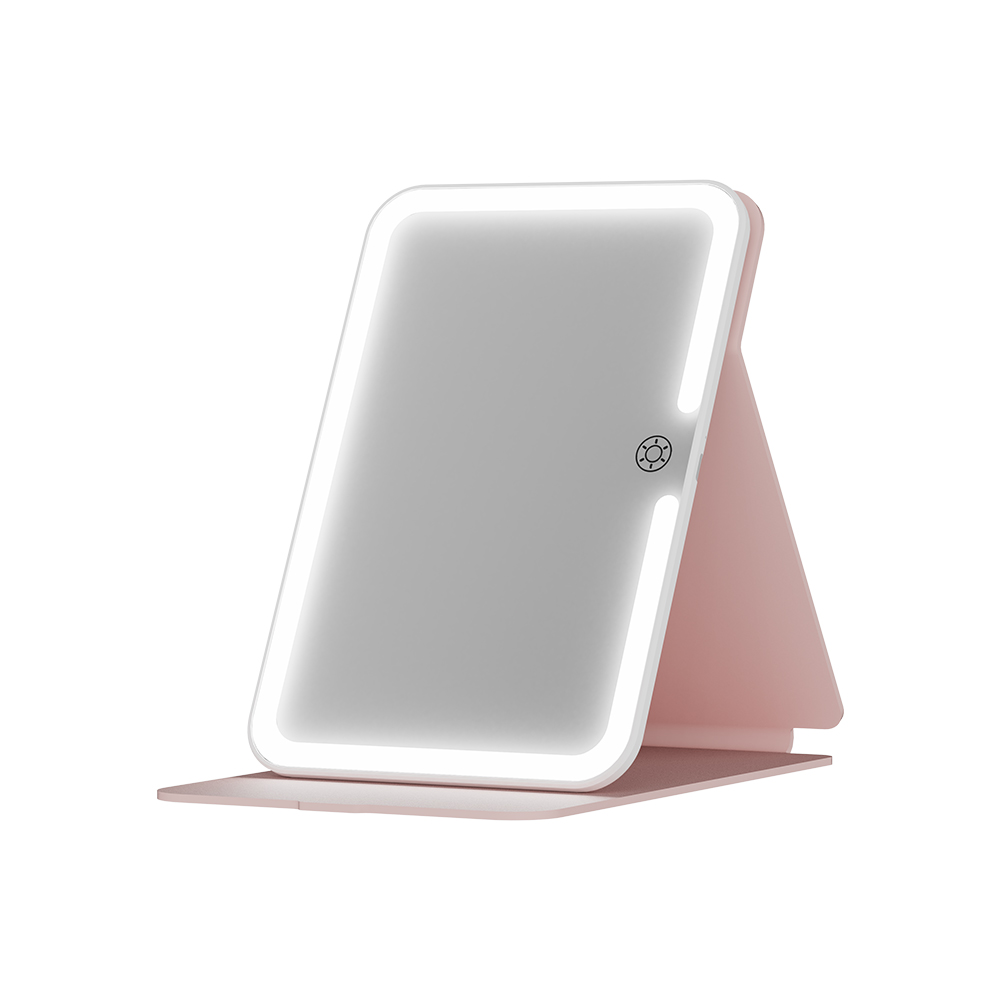 휴대용 LED 거울 미니 WM01 충전형 메이크업 조명거울 접이식 33,900원