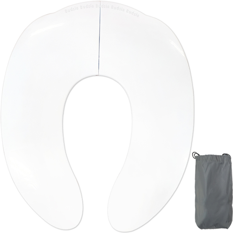 버드시아 유아용 휴대용 접이식 변기커버 + 파우치 세트, 아이보리(커버), 현재가 5,610원