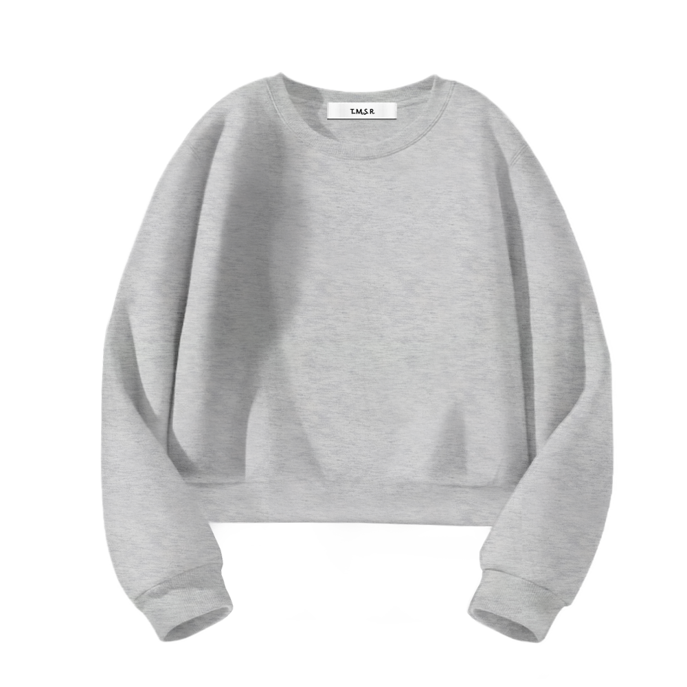 몰토벨리노 토르소 TSF 무지 세미오버핏 크롭 맨투맨 티셔츠 21,900원