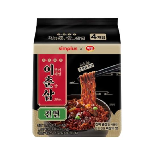 진짜 춘장을 사용한 이춘삼 짜장 건면 111g 21,420원