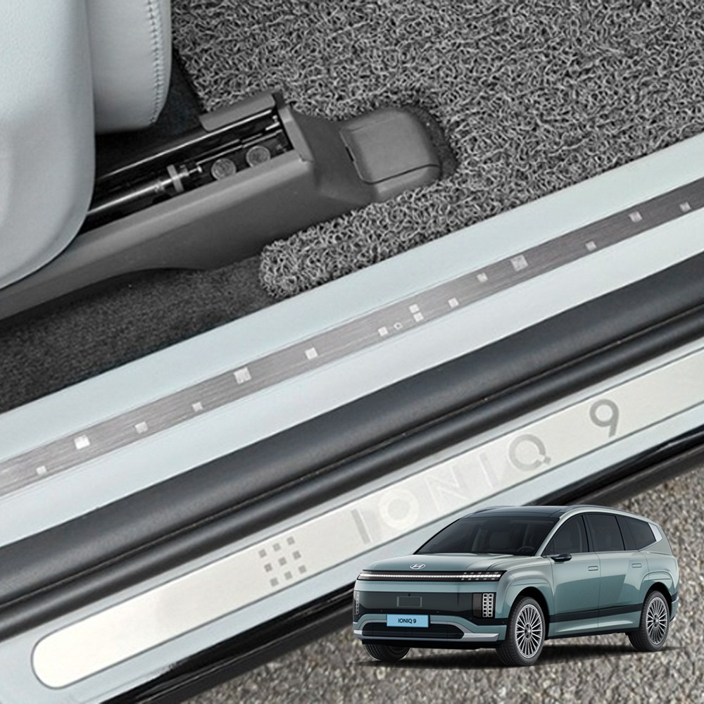 더블유엠카 현대 아이오닉9 3D 메탈 익스테리어 몰딩 리어스텝 53,900원