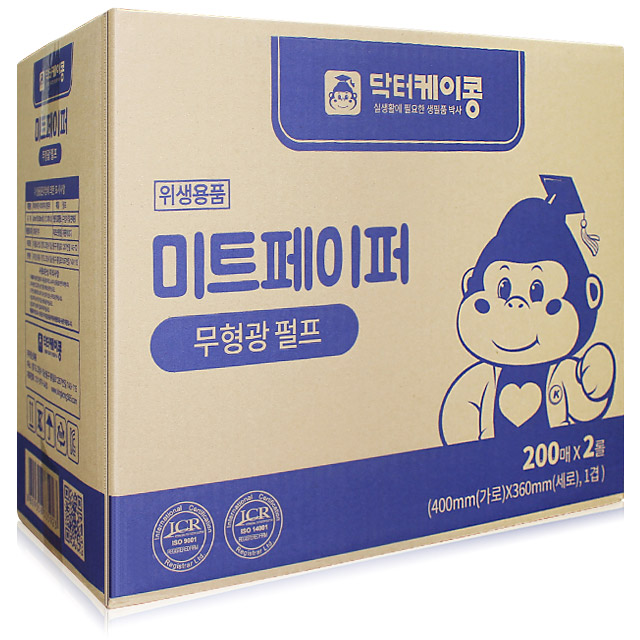닥터케이콩 미트페이퍼 200매 2롤 키친타올 28,000원