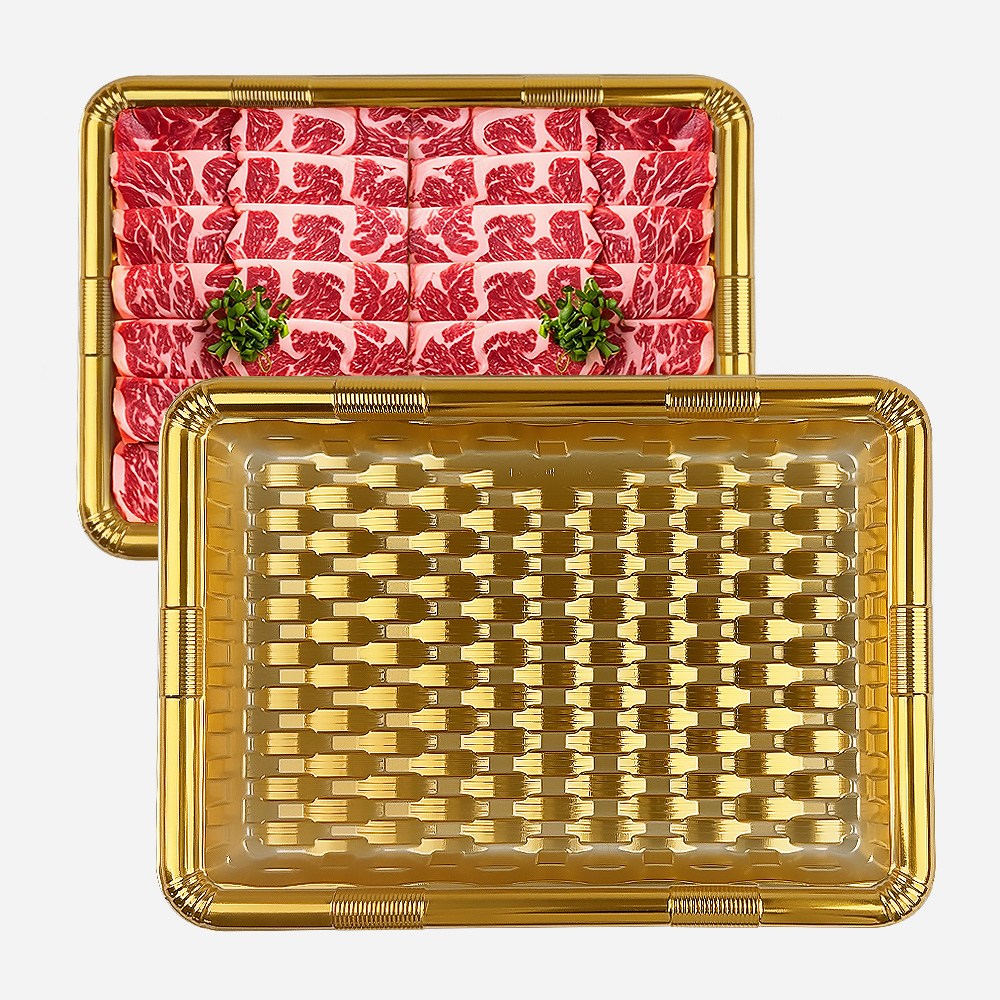 올플러스 금색 등트레이 4호 정육 선물세트 등채반, 20개입, 1개 36,900원
