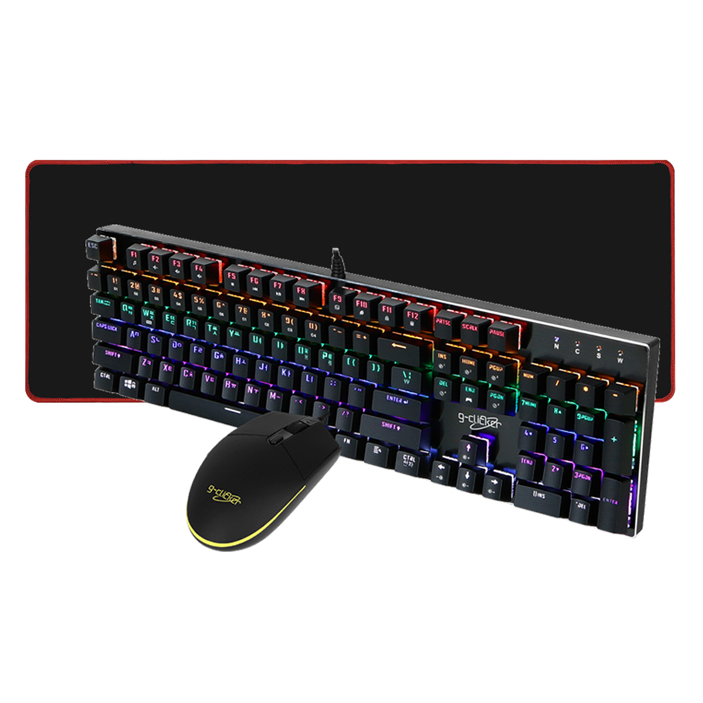 지클릭커 스페셜 키보드 적축 + 마우스 + 장패드 세트, BLACK, GMK-510X, 일반형 34,900원