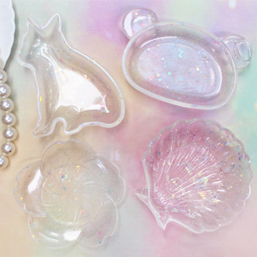 큐티접시몰드 레진아트실리콘몰드 실리콘 몰드 레진 아트 쪼만한마을 6,000원