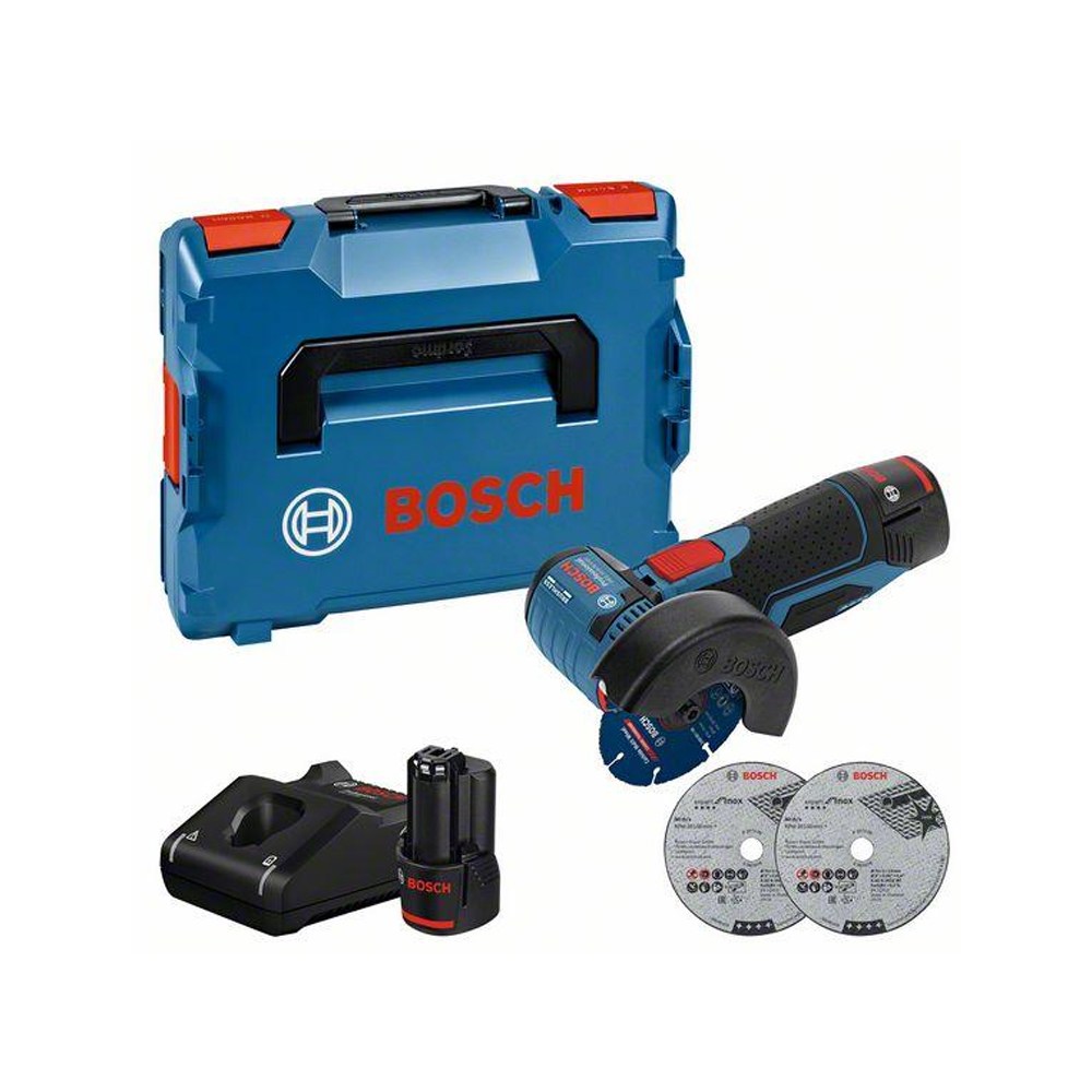 보쉬 GWS10.8-76V-EC 충전그라인더 2.0Ah 배터리2개 세트 핸드그라인더 220,900원