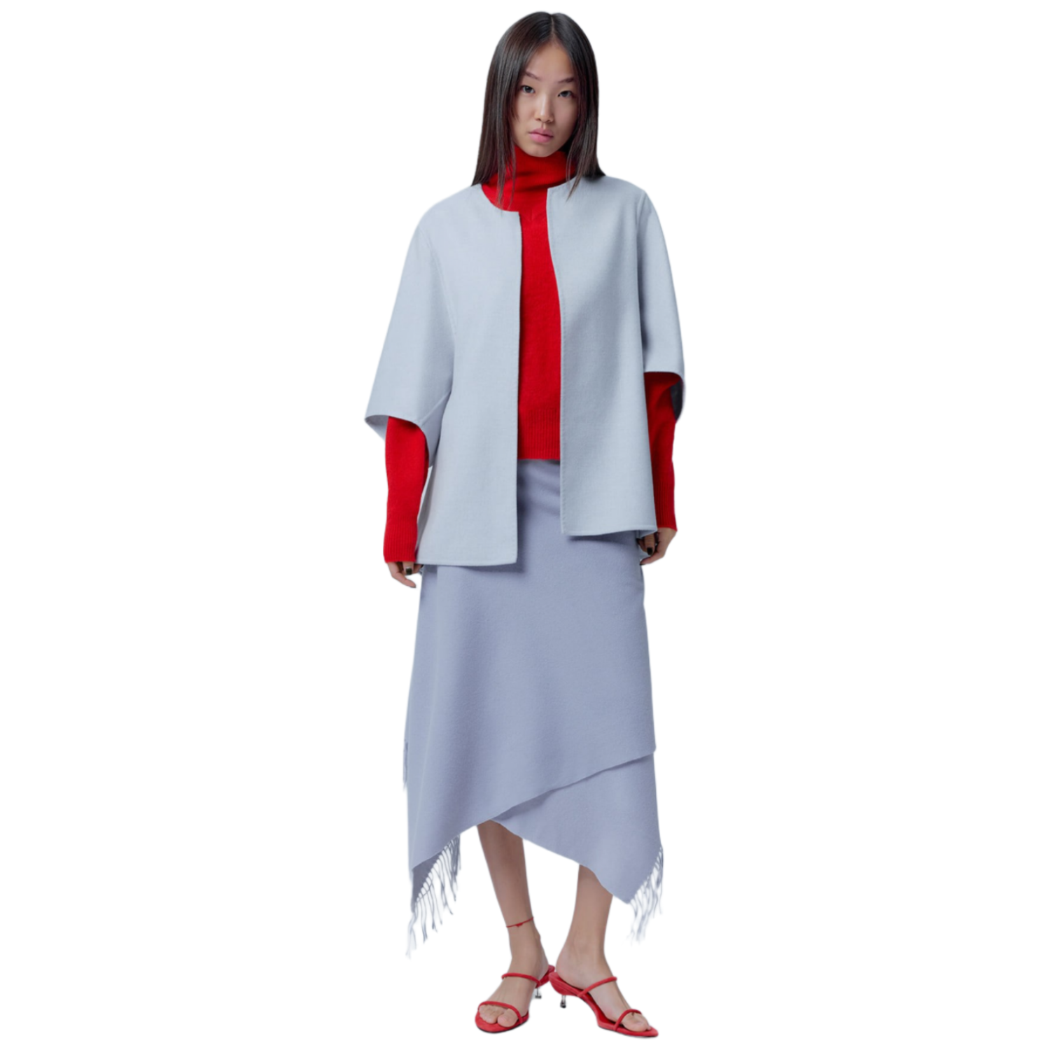 [GOBI Official] 고비 공식 스토어_고비 캐시미어 100% 캐시미어 여성 판초 959,000원