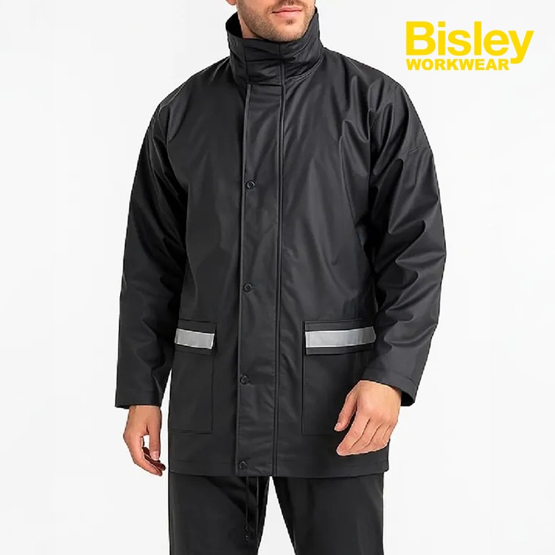 Bisley 비즐리 레인재킷 EJ4501 우비 비옷 우의, 1개, 블루블랙 58,000원