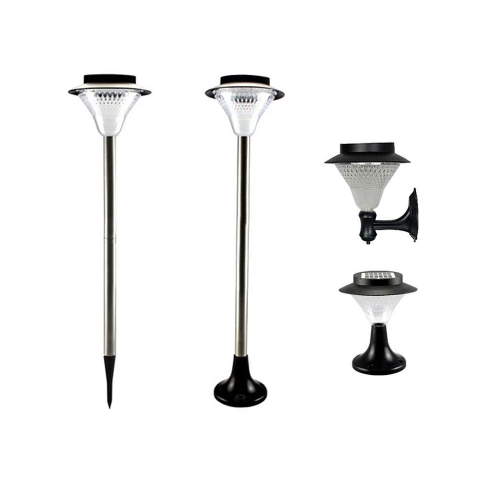 나이스조명 태양광 정원등 가로등 태양열 LED 야외 조명 NC-SGL02, 흰빛, 1개 15,000원