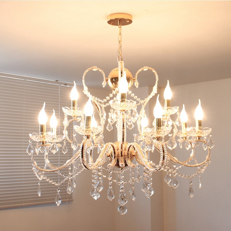 [데코하우스]인테리어 샹들리에 조명 에슐리2단12등 골드 화이트 엔틱 3종 국내완전조립당일발송상품, 조명타입 398,000원