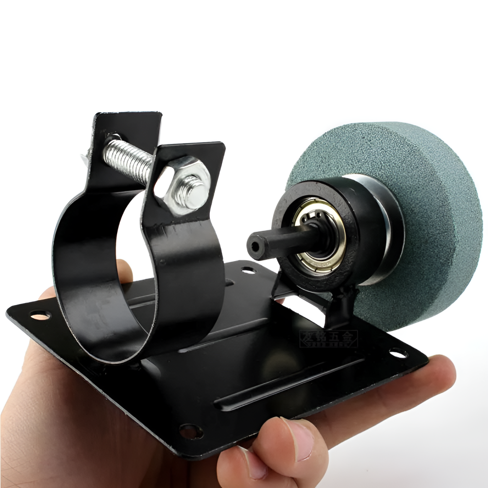 더존 전동드릴 프레임 거치대 다이 앵글 브래킷 가위 칼갈이 연마석+포함 KP-221109, 1개 13,220원