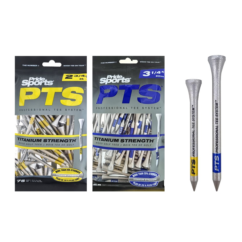 프라이드스포츠 PTS 티타늄스트렝스 다크그레이 골프티 우드티, 2-3/4(69mm) 15,000원