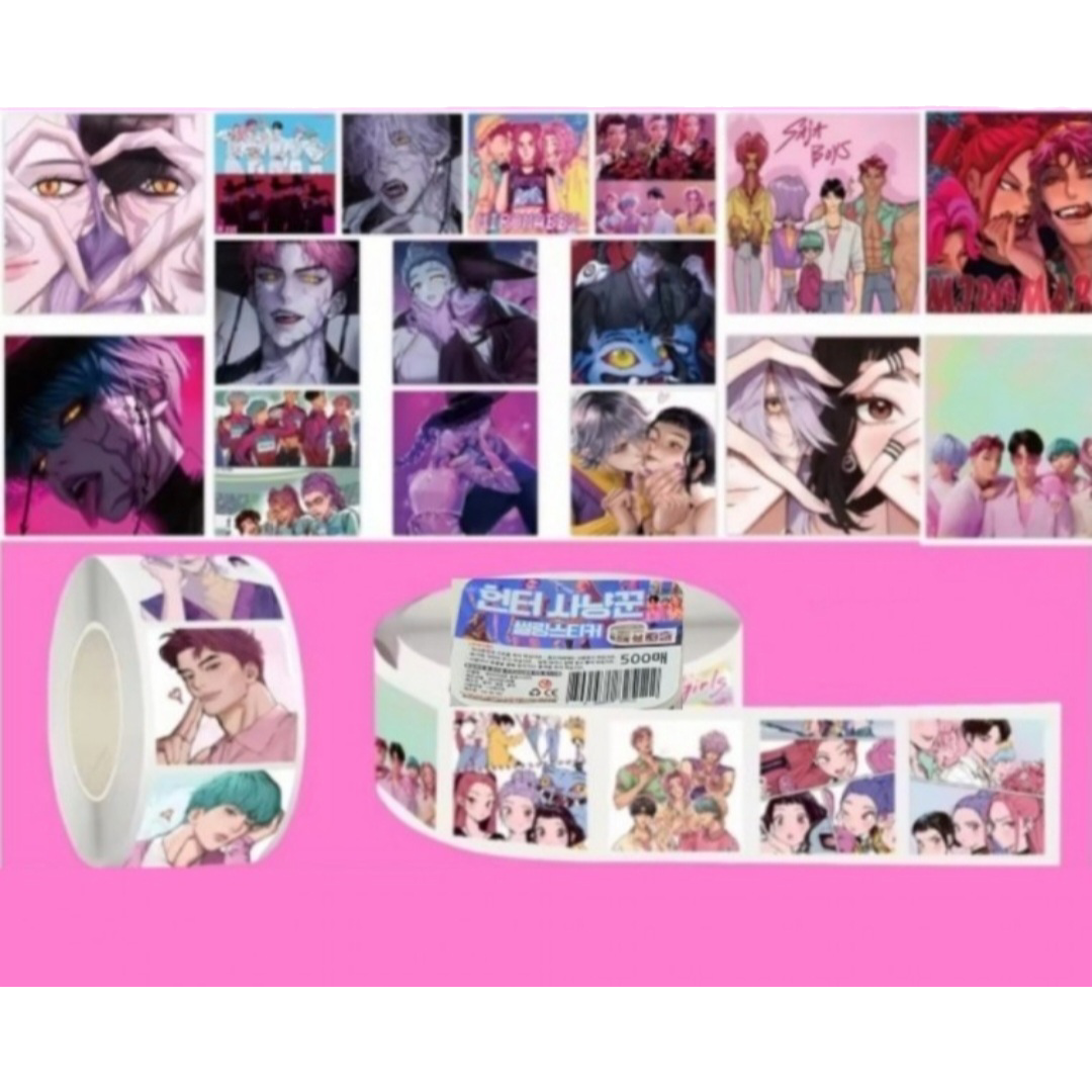 케이팝데몬헌터스 대용량 롤스티커 14,900원