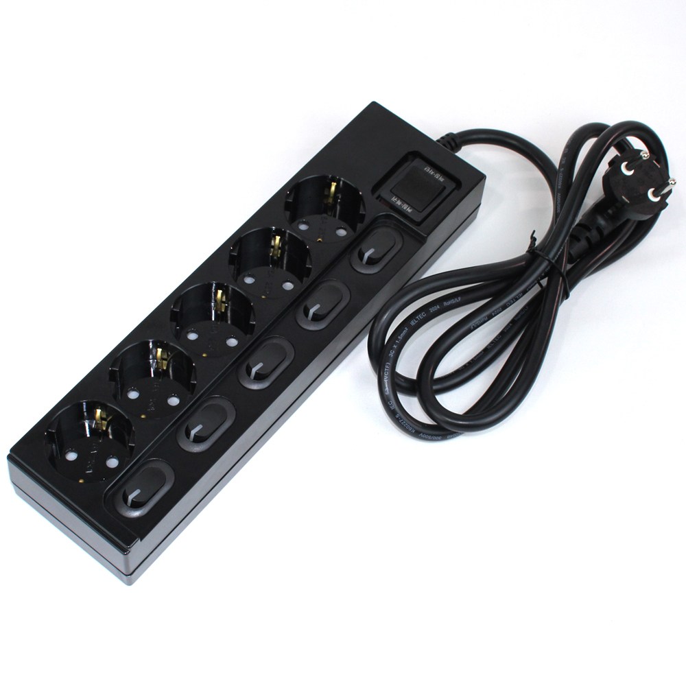 KD-TAP 국산 개별형 스위치 멀티탭 5구 고용량 콘센트 16A 안전 접지 14,900원