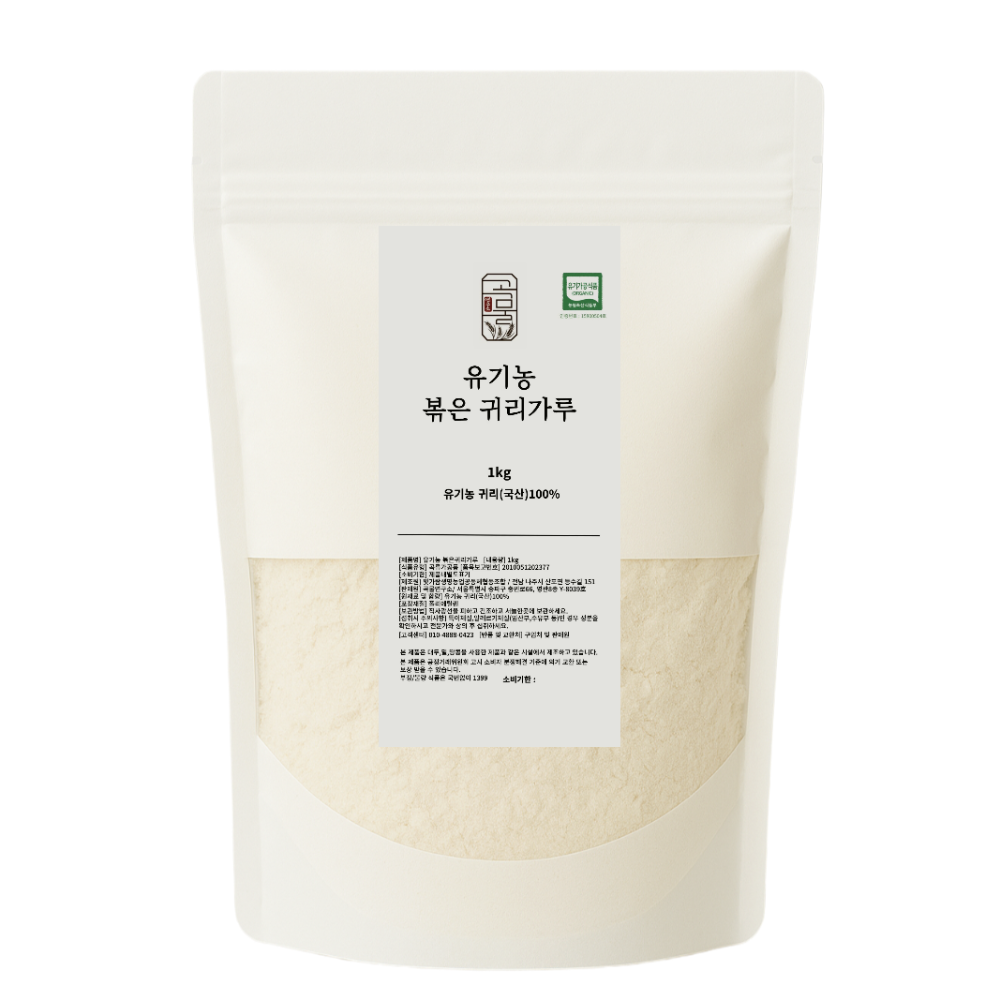 국산 유기농 볶은귀리가루 대용량, 1개, 1kg 20,900원