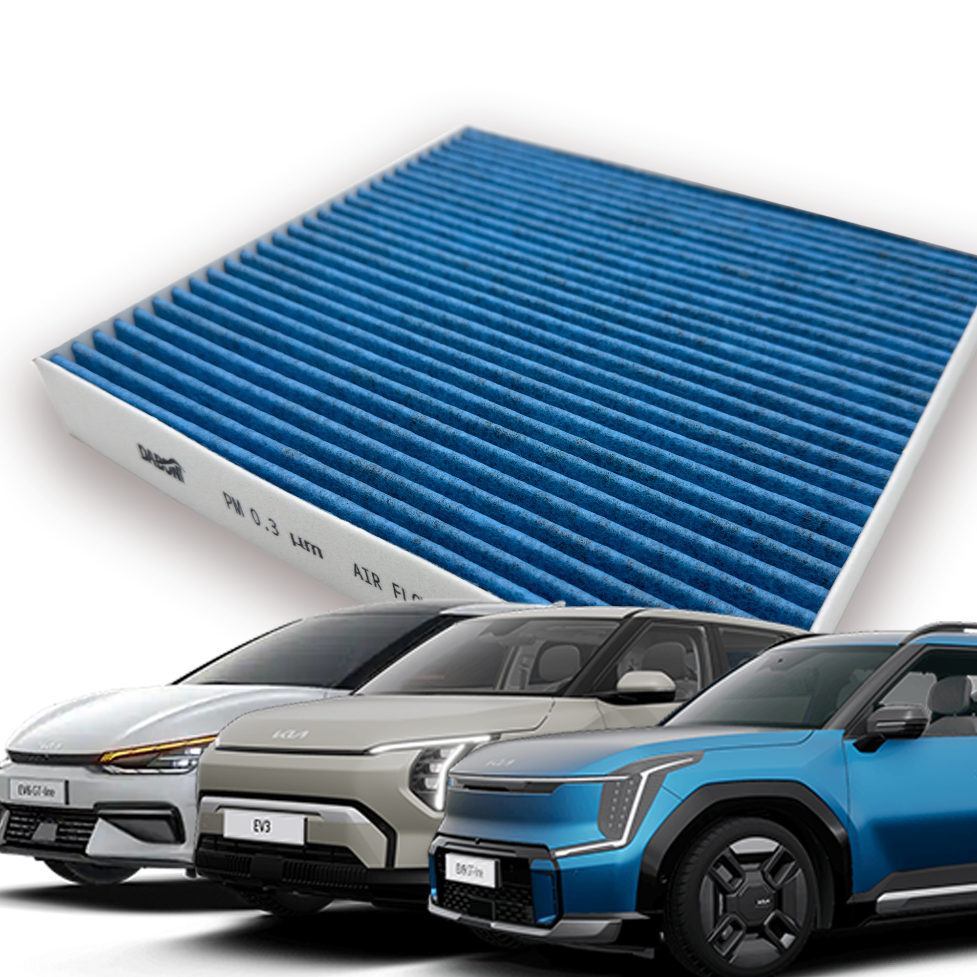 다보니 PM0.3 블루 활성탄 자동차 EV시리즈 EV3 EV6 EV9 에어컨필터 8,400원