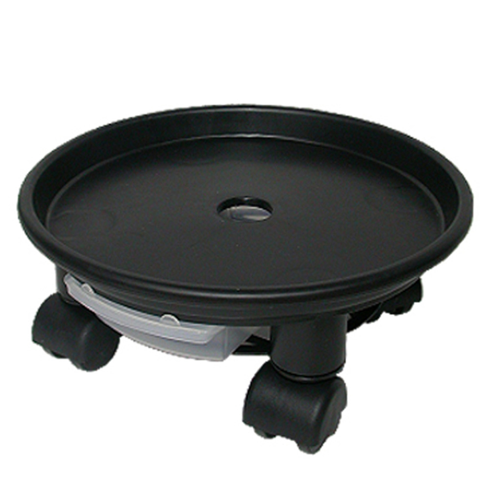 플라팜 이동식 동그리 화분받침대, 블랙, 1개 5,700원