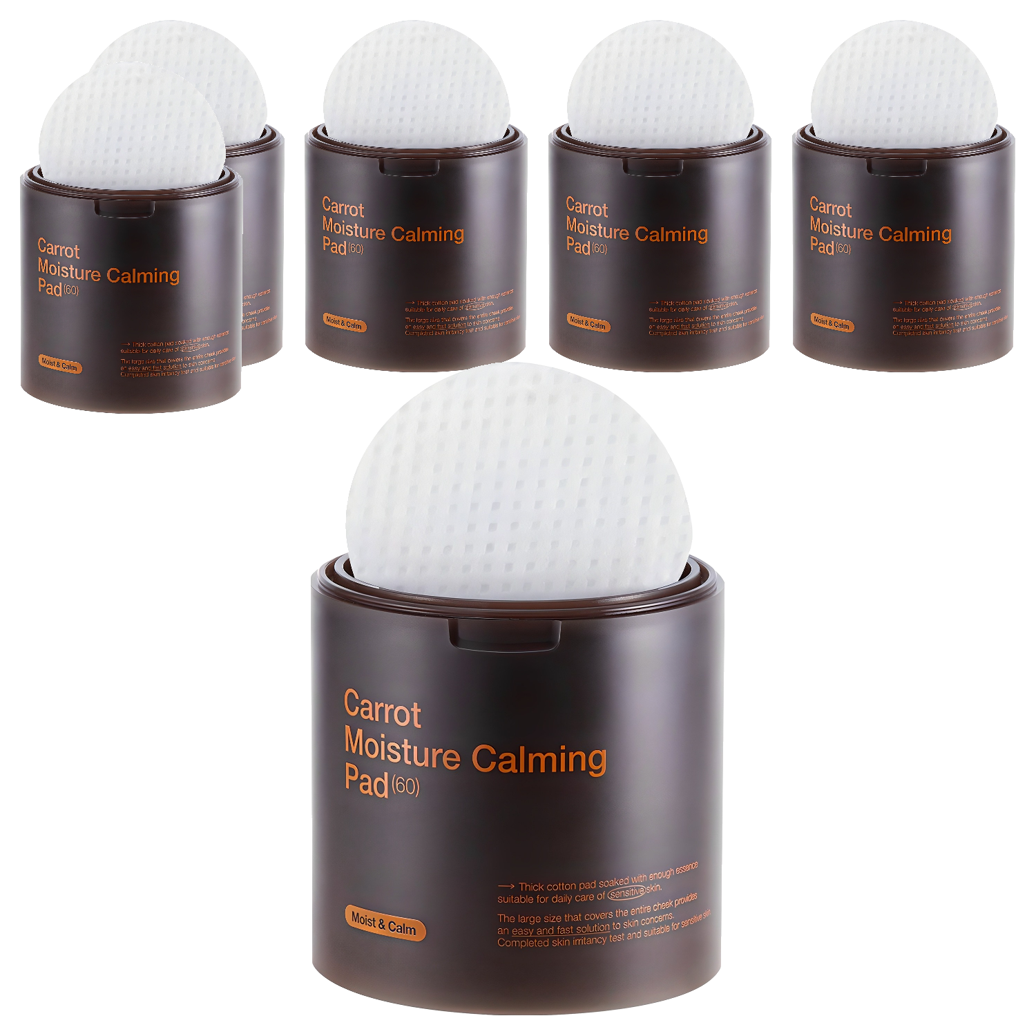 메디힐 당근 수분 진정 패드 250ml, 60개입, 6개 71,000원