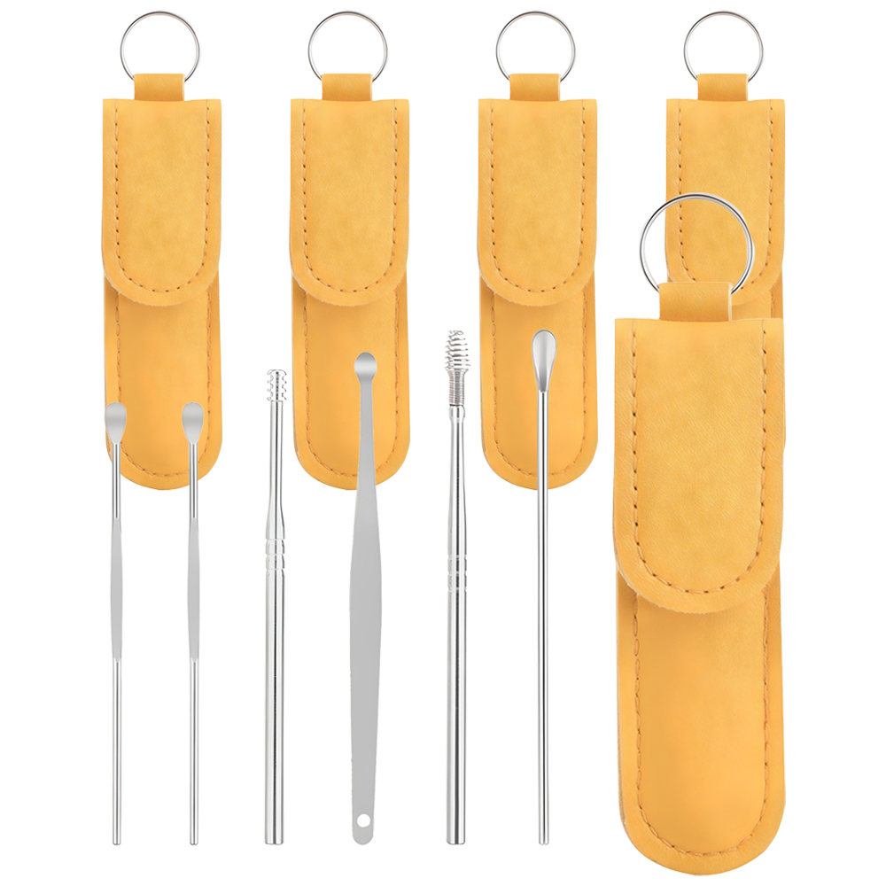 여니팩토리 심플 귀이개 세트 옐로우 9,500원