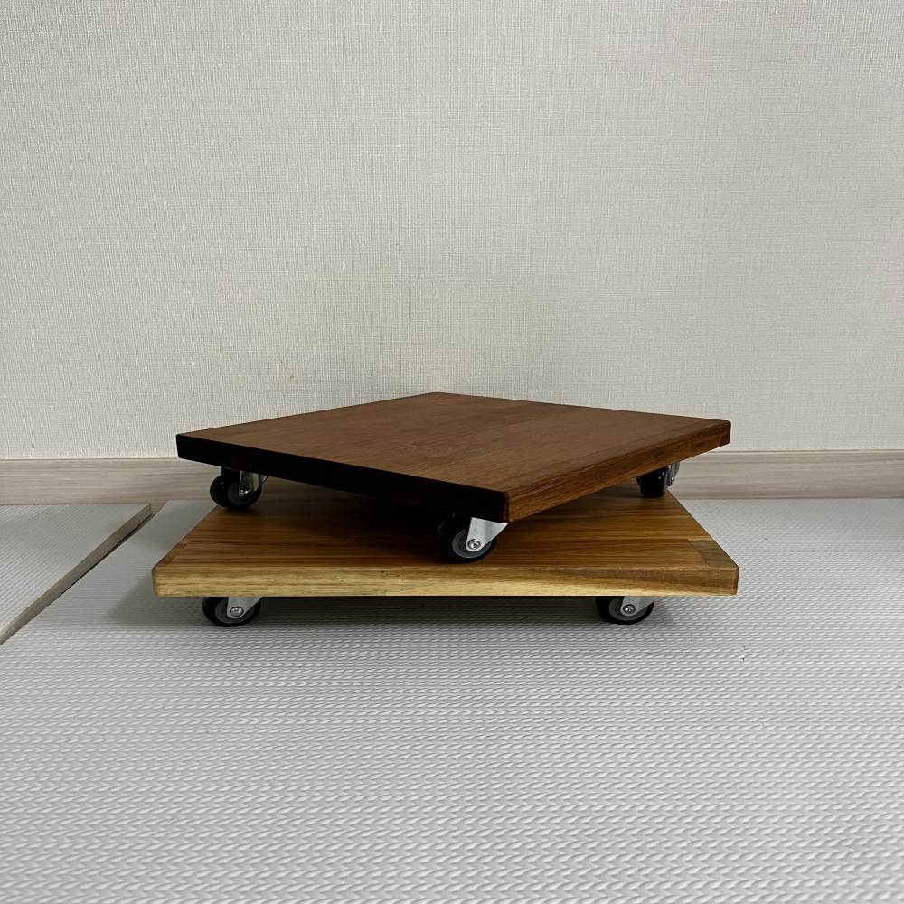 고무나무 아카시아 화분 받침대/공기청정기 받침대/이동식 받침대 19,400원