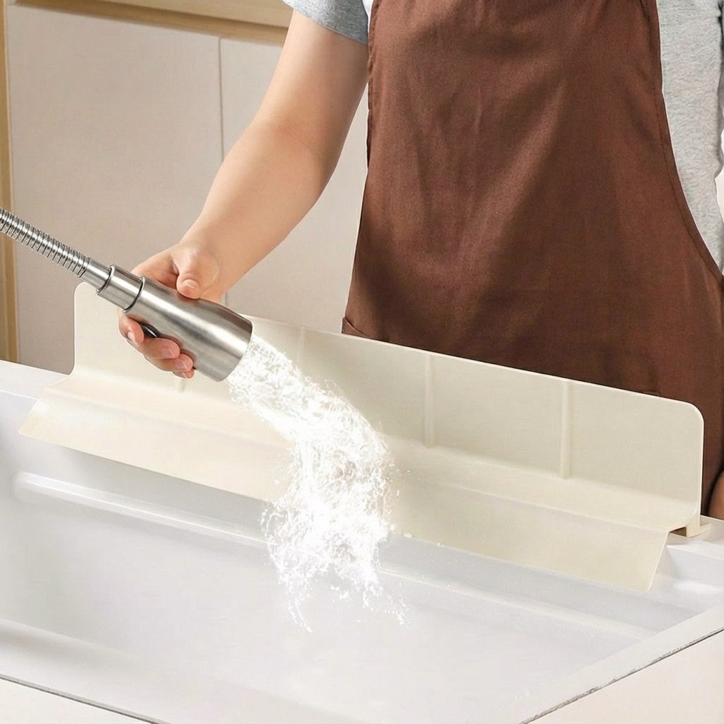 루킨룩 싱크대 물막이 처마형, 1개, 아이보리 13,900원