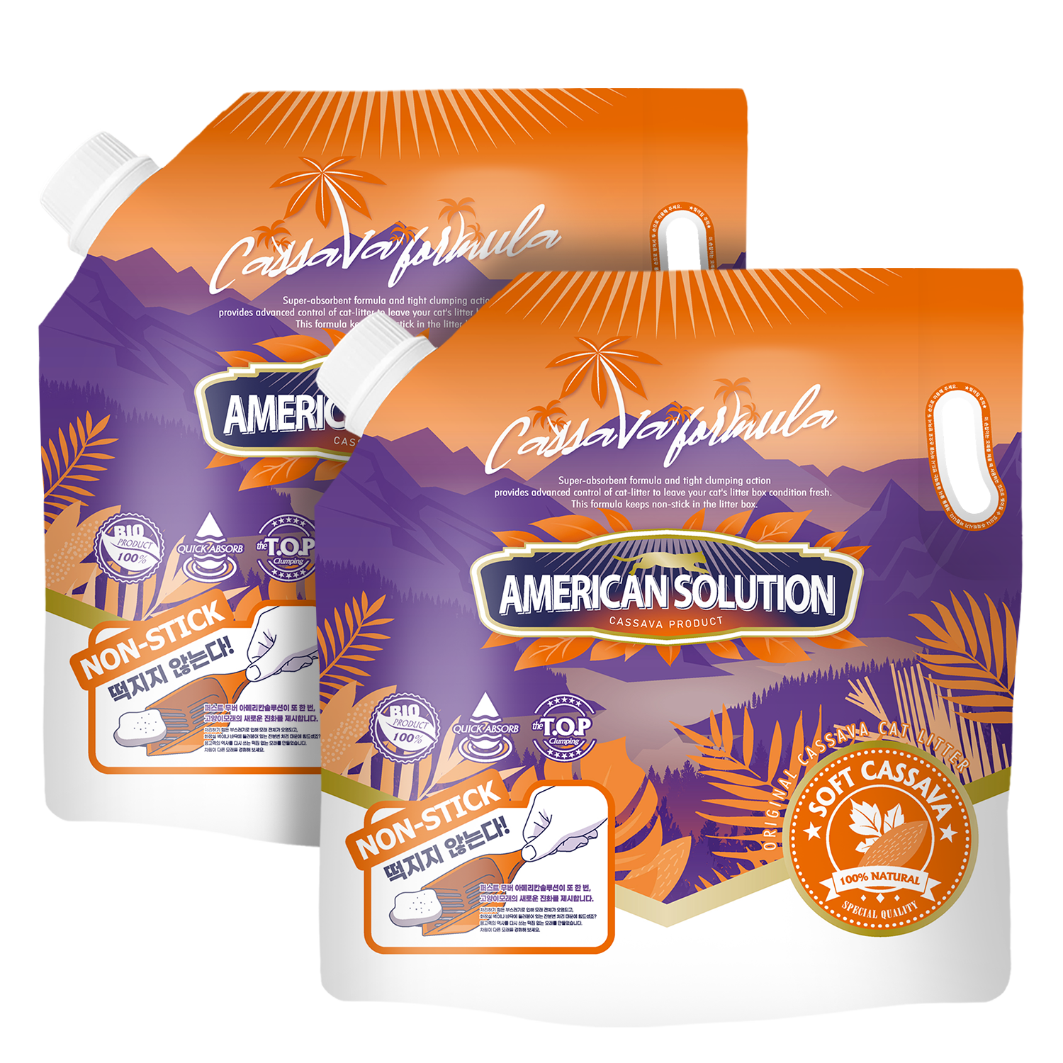 아메리칸솔루션 소프트 카사바 5.9kg*2봉, 5.9L, 1 48,390원