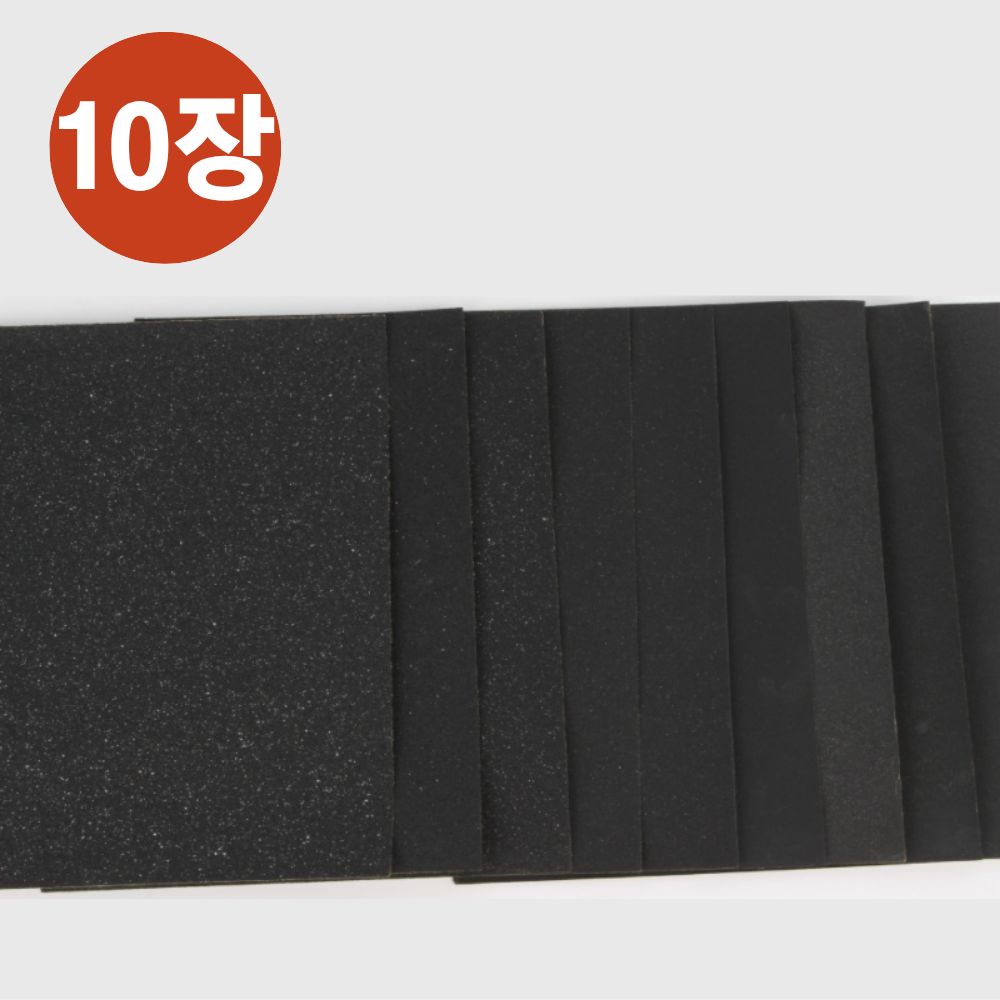 종이사포 10장묶음 사포샌드페이퍼 3,900원