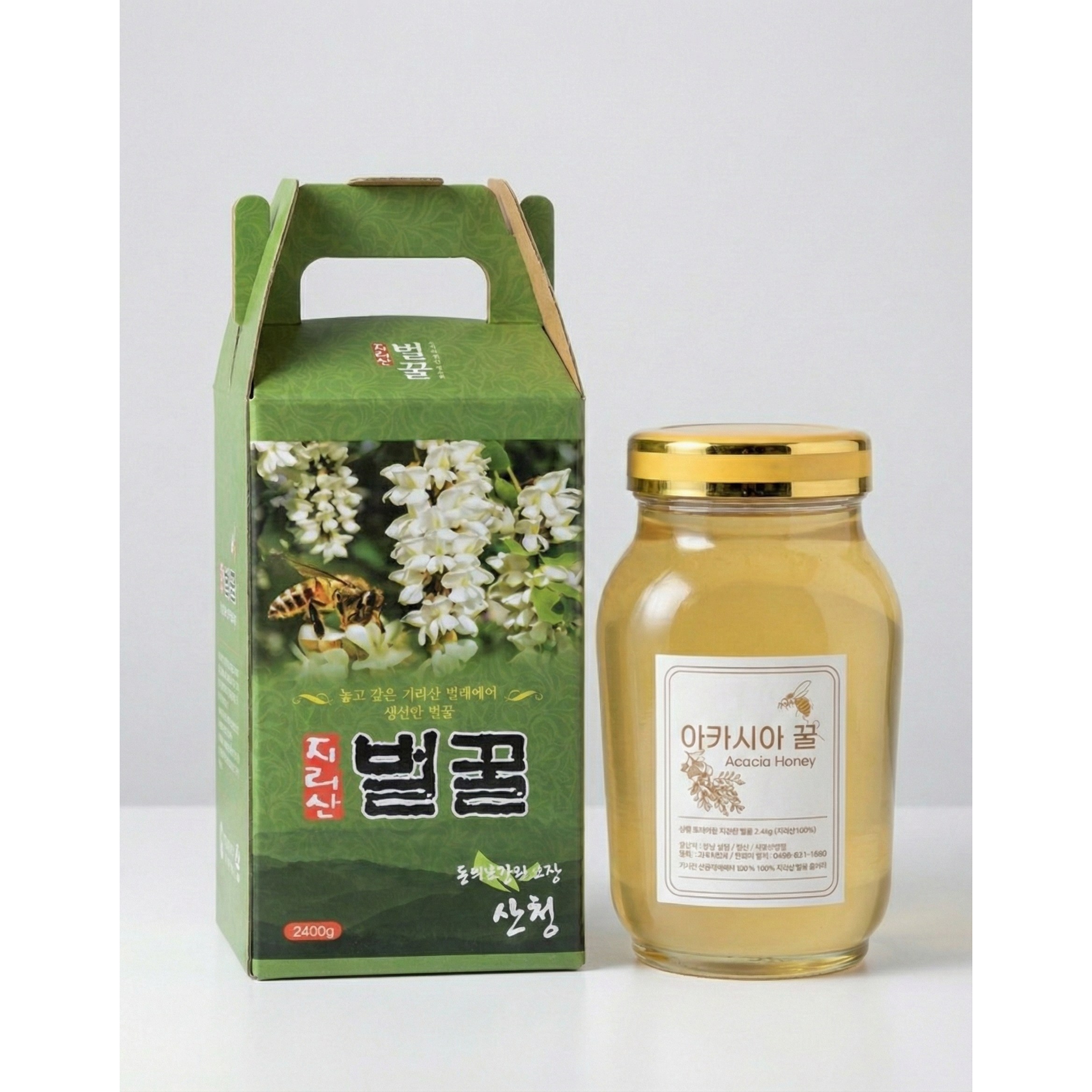 고가네 지리산 자연벌꿀 아카시아꿀, 1개, 2.4kg 37,750원