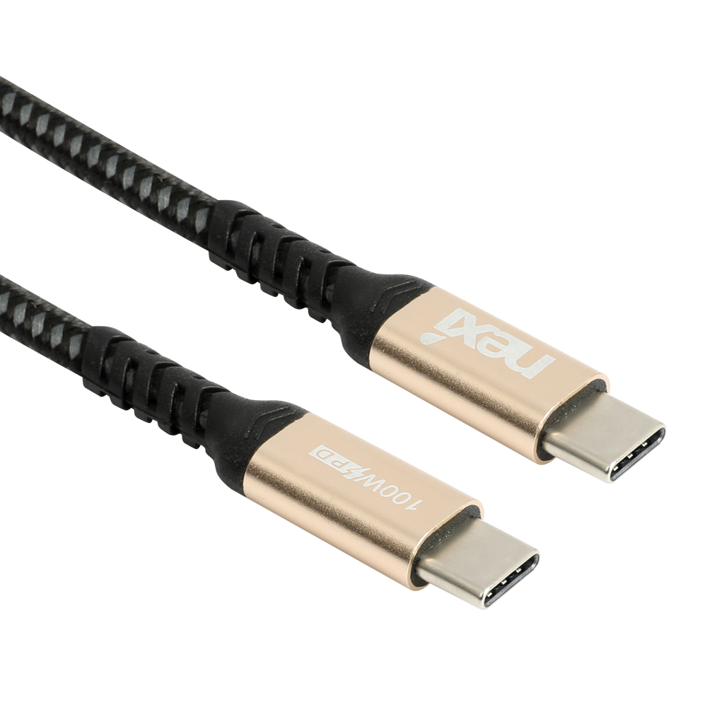 넥시 USB3.1 PD 충전 4K 디스플레이 C to C 케이블, 1개, 1m 12,100원