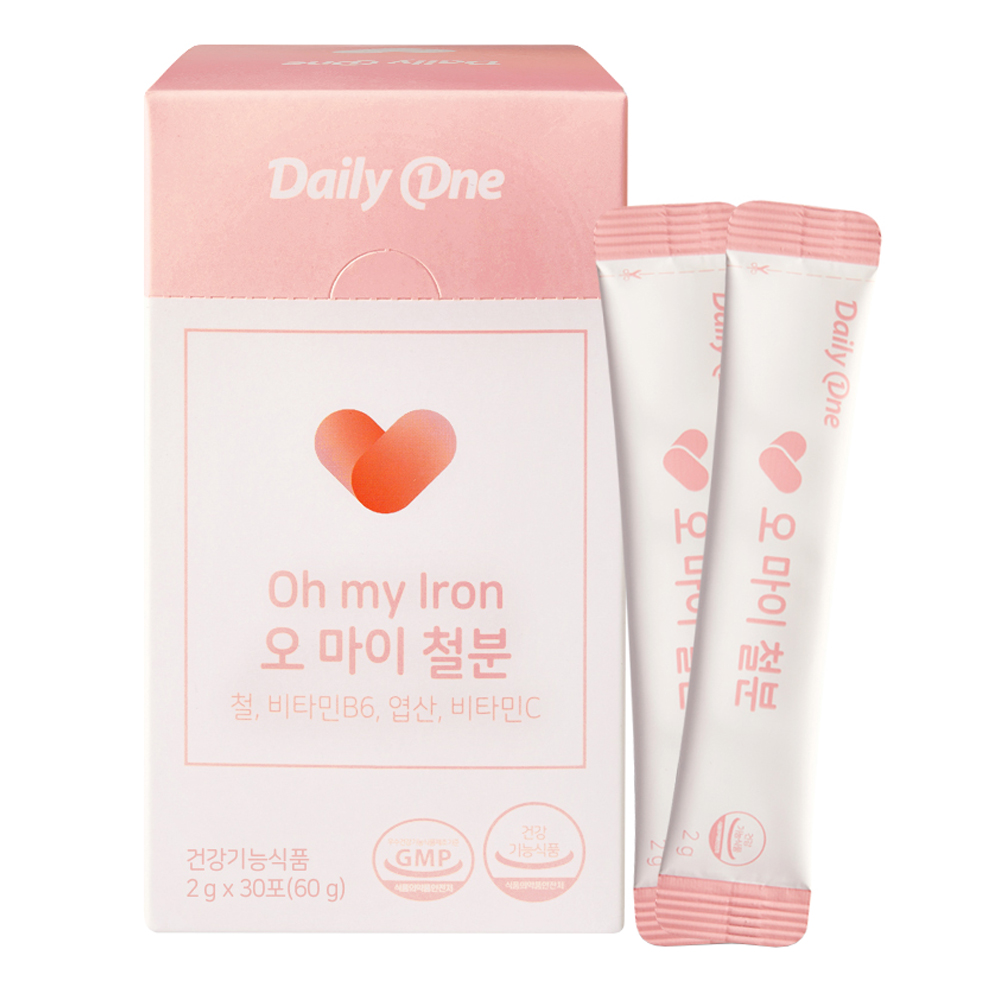 데일리원 오 마이 철분, 60g, 1개 9,840원