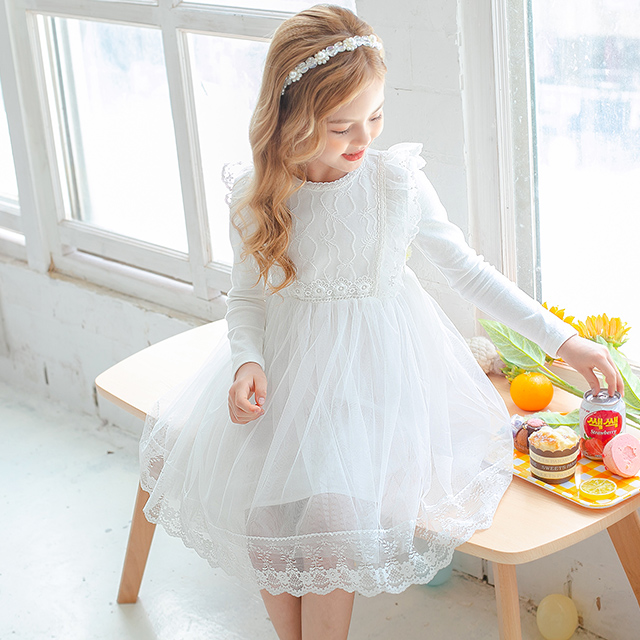 노블엔젤 여아용 프릴 레이스 원피스 No 5611 26,500원