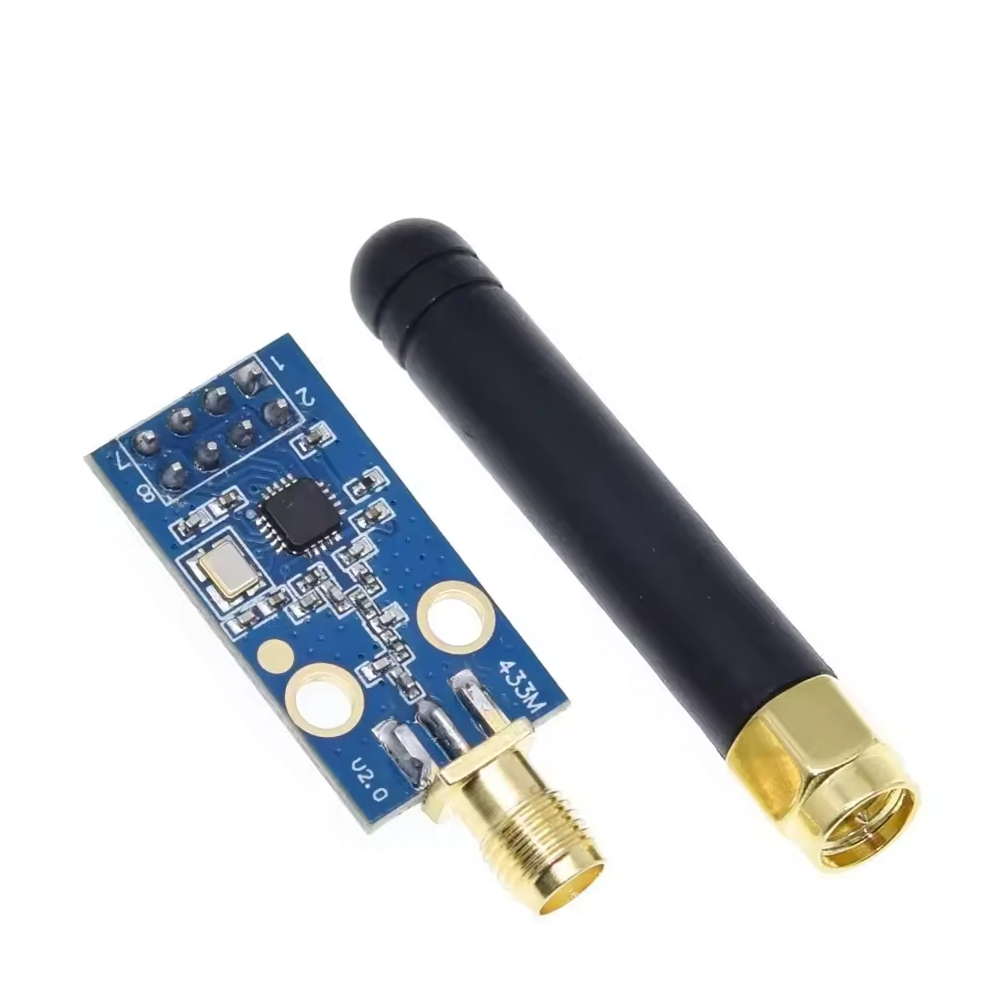 아두이노용 CC1101 무선 트랜시버 모듈 SMA 안테나 포함 433MHZ, 1개, CC1101 16,000원